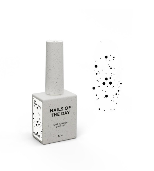 NAILS OF THE DAY, NAILSOFTHENIGHT Jon Snow top 01, 10 ml