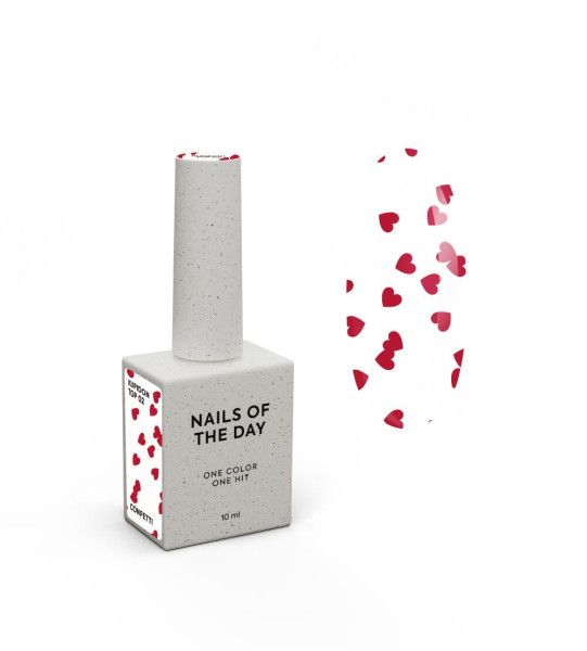 NAILS OF THE DAY Kupidon top 02, 10 ml